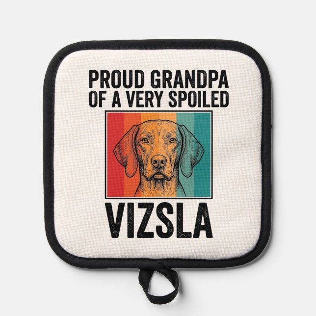 Manique Fier grand-père Vizsla Conception vintage d'amant  (Recto)