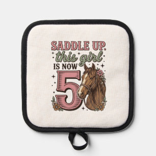 Manique Fille de selle 5e anniversaire Cheval Chemise de C