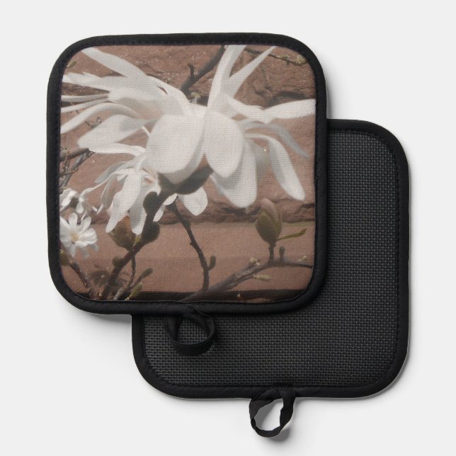 Manique Fleur blanche (Recto/Verso)