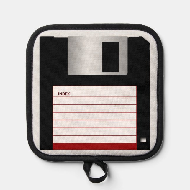 Manique Floppy Disk Computer Science Classic Geek Cook (Recto)
