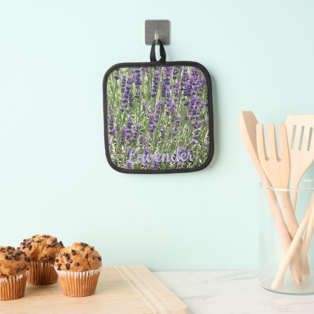 Manique Floral de lavande violette (In situ (suspendu))