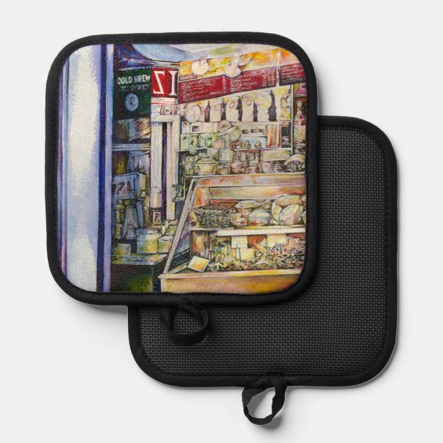 Manique Froid Brew dans un Hot Deli (Recto/Verso)