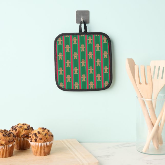 Manique Fun and Fancy Christmas Gingbread Homme (In situ (suspendu))