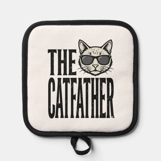 Manique Funny Catfather Vintage Cat Quote Graphic Shirt_1 (Recto)