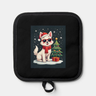 Manique Funny Festive Lunettes de soleil Chien avec arbre 