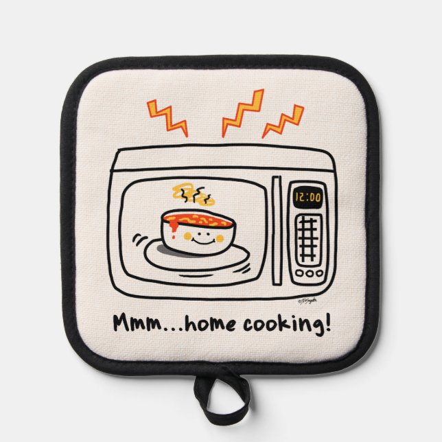 Manique Funny Microwave Home Cuisine (Recto)
