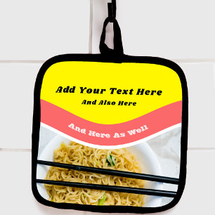 Manique Funny Ramen Noodles paquet message personnalisé