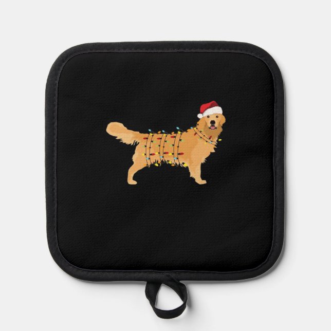 Manique Golden Retriever Holiday Christmas Light Essential (Recto)