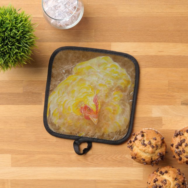 Manique Goldie la poule (De haut en bas)