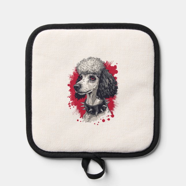 Manique Goth Poodle � Dark Aesthetic Dog (Recto)