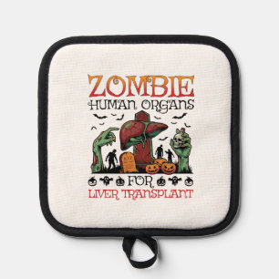 Manique Greffe de foie d'organes humains de zombie Hallowe