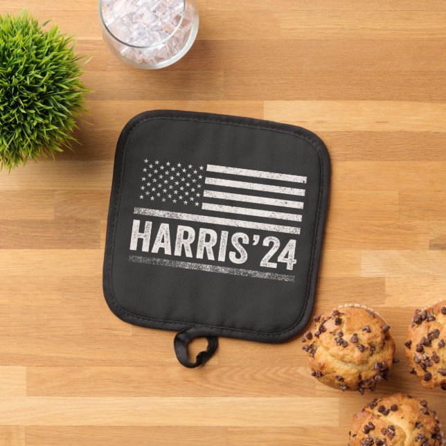 Manique Harris Pour L'Élection Du Président Démocrate Amér (De haut en bas)