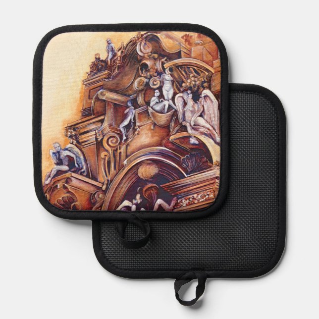 Manique Hongrois céleste (Recto/Verso)