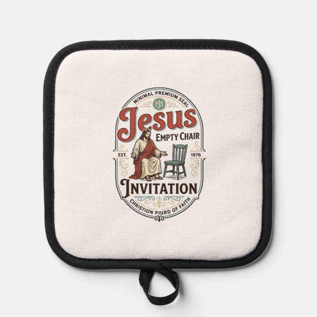 Manique Invitation Jésus Chaise Vide Invitation Jésus Chai (Recto)