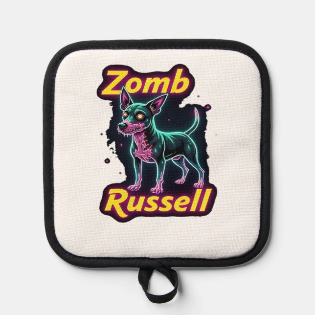 Manique Jack Russell Terrier JRT Zombie Dog Halloween Esse (Recto)