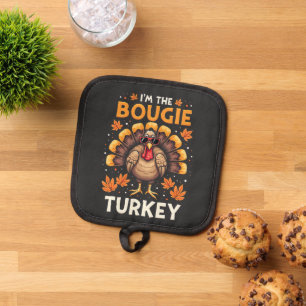 Manique Je suis la Sassy de Thanksgiving de Bougie Turkey
