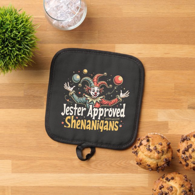 Manique Jester Approuvé Shenanigans Circus Clown (De haut en bas)