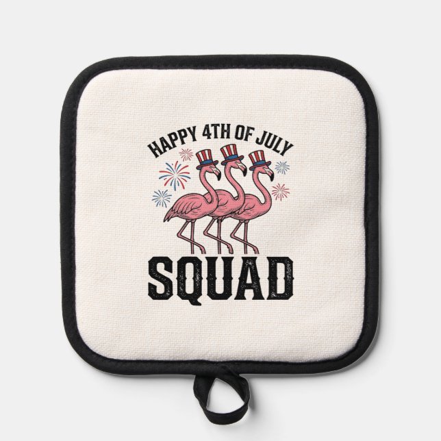 Manique Joyeux 4 juillet Flamingo Squad Vector Design_1 (Recto)