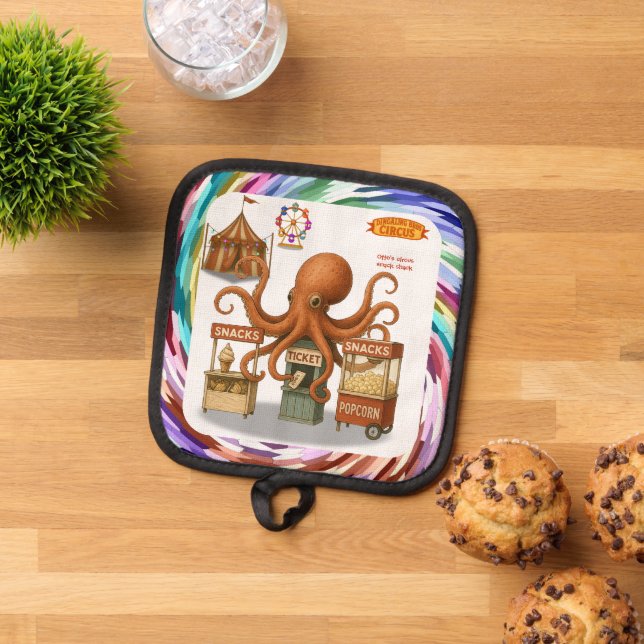 Manique La cabane de snacks du cirque d'Otto (De haut en bas)