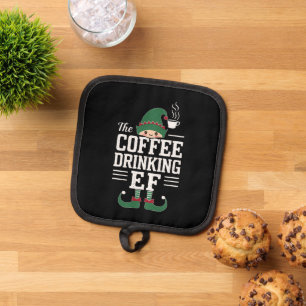 Manique La famille de lutins buveurs de café correspondant