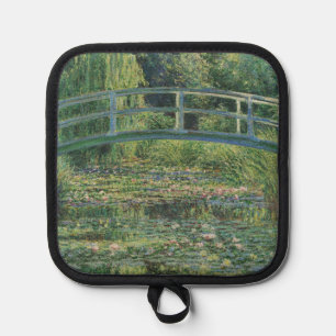 Manique L'étang de nénuphars, Paysage Peinture à l'huile,