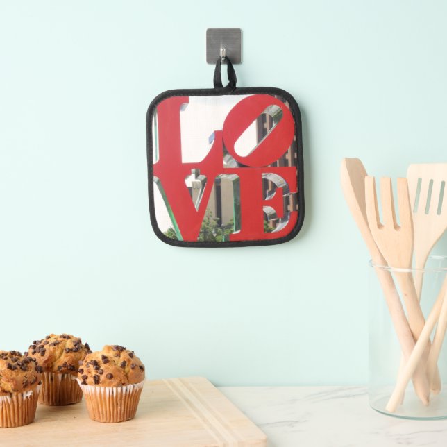 Manique LO VE Love Park Philadelphie Pot photo Titulaire (In situ (suspendu))