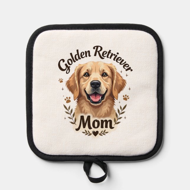 Manique Maman Golden Retriever Vintage Amateur de Chien Ty (Recto)