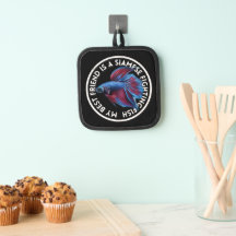 Meilleur ami Blue Red Betta Fish