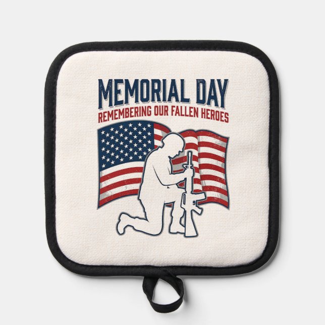 Manique Memorial Day Fallen Heroes Patriotic Soldier Shirt (Recto)