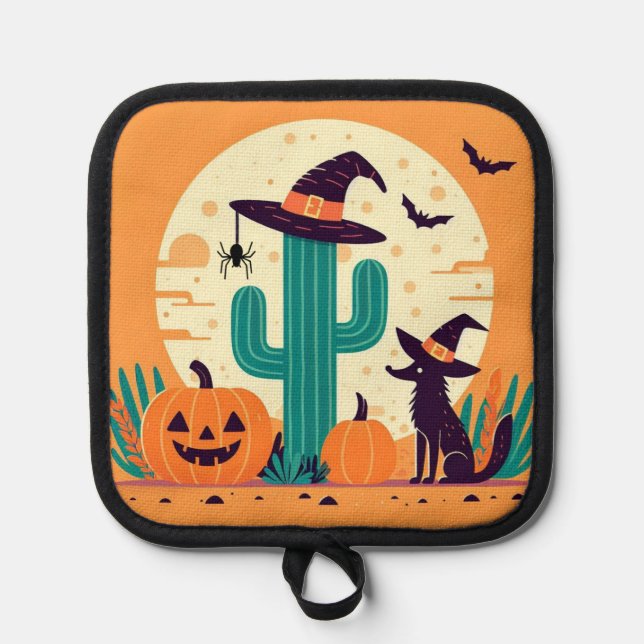 Manique Mignon, sud-ouest Halloween désert/cactus (Recto)