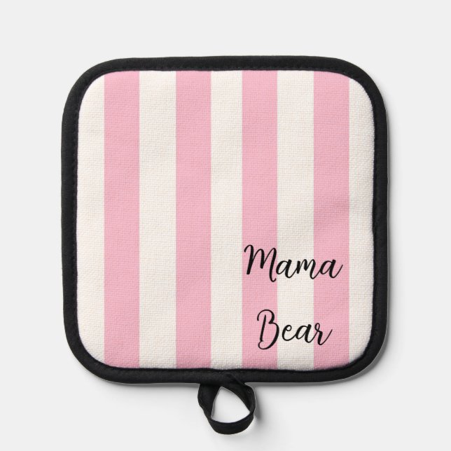 Manique mitaine de four ourse maman parfaite pour une mama (Recto)
