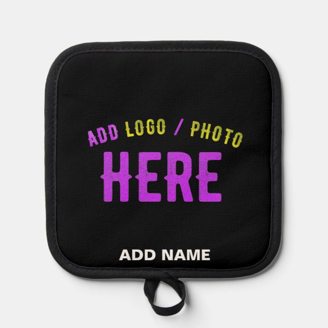 MANIQUE MODERNE ET MODERNE PERSONNALISABLE NOIR VÉRIFIÉ (Recto)