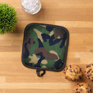 Manique Motif de camouflage militaire classique