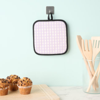 Manique Motif sans couture à carreaux gingham lilas peint