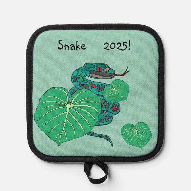 Manique Nouvel An Serpent 2025 ! (Recto)