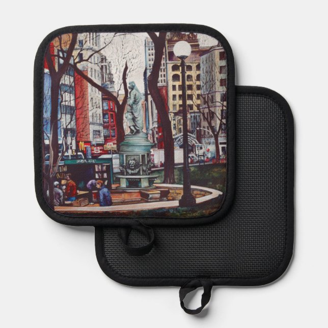 Manique Odeur de couleur du Carré de l'Union (Recto/Verso)