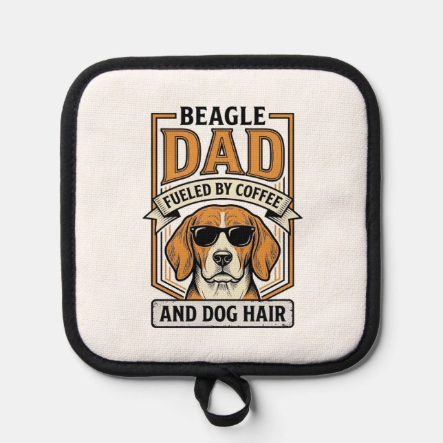 Manique Papa Beagle alimenté par le café et le maillot de  (Recto)