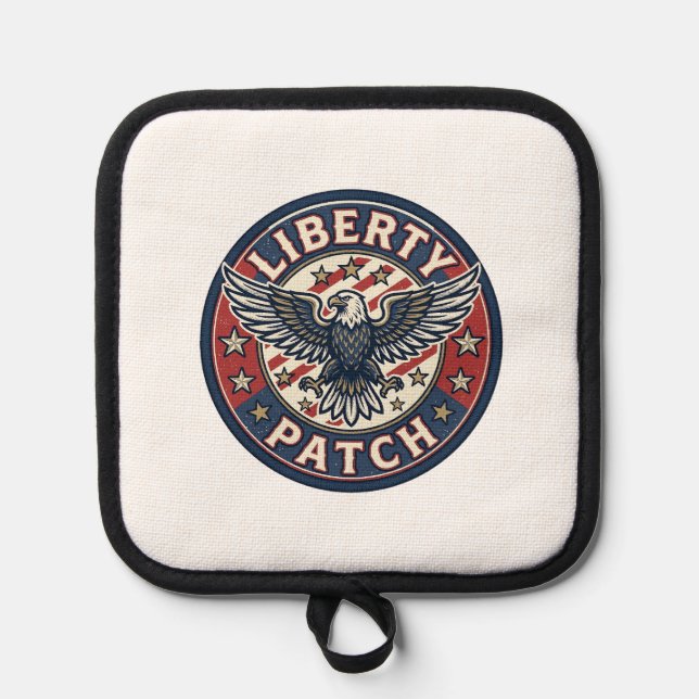 Manique Patch de liberté patriotique Broderie (Recto)