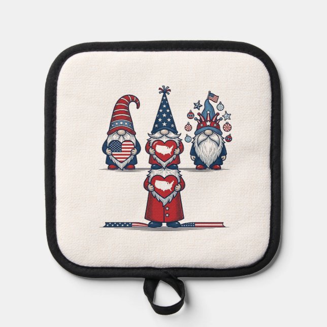Manique Patriotic Gnome Trio Vintage Vector Design_1 (Recto)