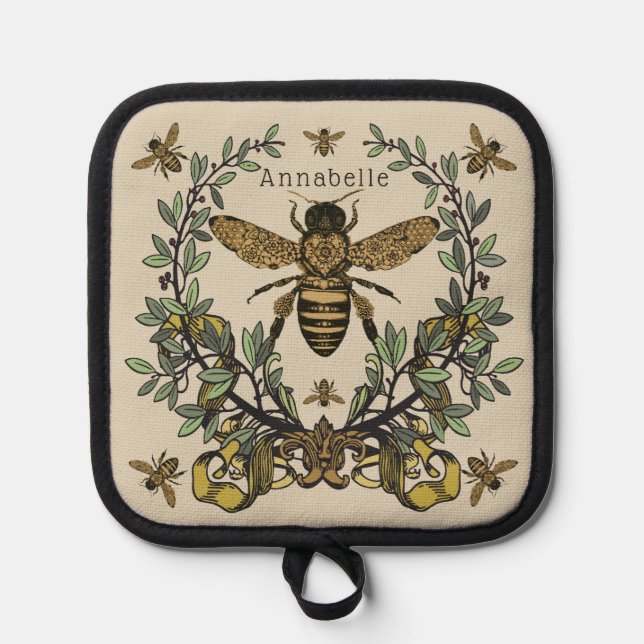 Manique Personnalisation de l'abeille victorienne (Recto)
