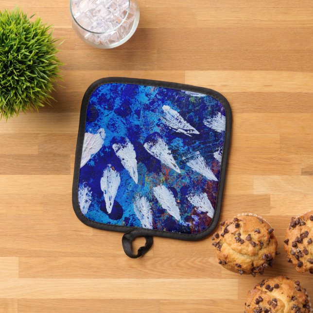 Manique Porte-pots à motif Skyburst (De haut en bas)