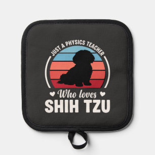 Manique Professeur de physique amateur de chien Shih Tzu