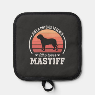Manique Professeur de physique Mastiff amateur de chiens
