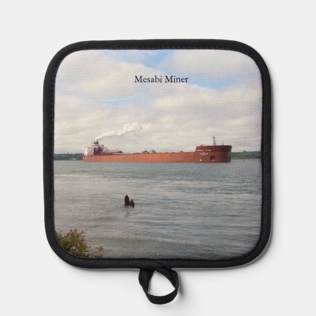 Manique protège-pot Mesabi Miner (Recto)
