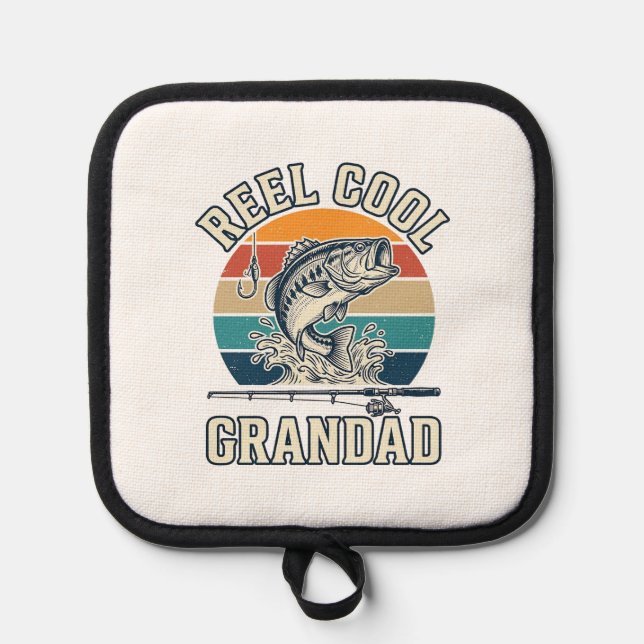 Manique Reel Cool Grandad Fishing Vintage Sunset Shirt_1 (Recto)