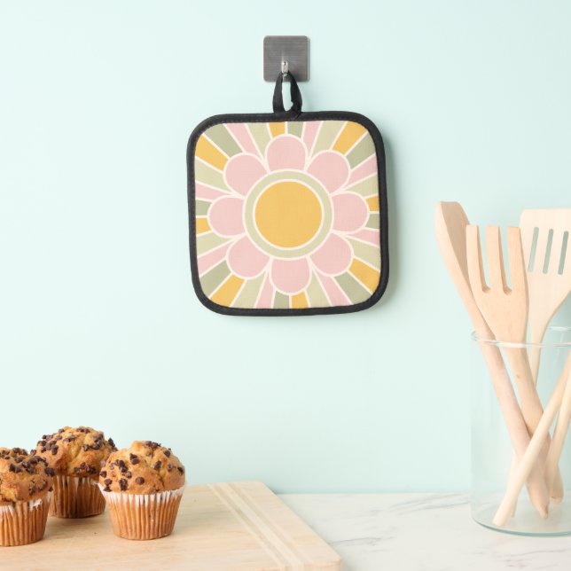Manique Retro Pastel Sunshine Personalized Kitchen  (In situ (suspendu))