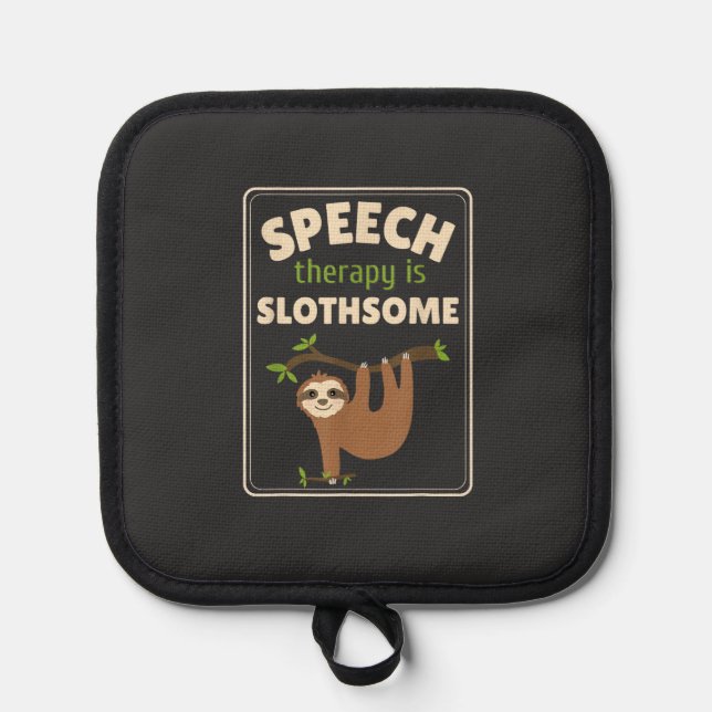 Manique Sloth Speech Therapist Speech Therapy Pathology T- (Recto)