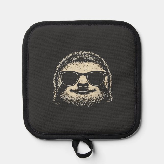 Manique Sloth Wearing Sunglasses Graphic Sloth Shirt Men W (Recto)