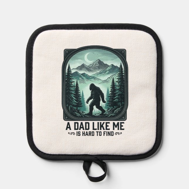 Manique T-shirt drôle de papa Bigfoot Gravure vintage pour (Recto)