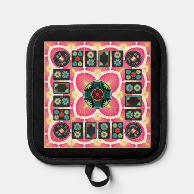 Manique Titulaire Du Pot Mah Jongg Fan 2025 (Recto)